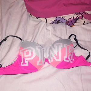 PINK Push Up Bra